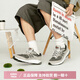 NEW BALANCE880 series 'Gun Meta' Simple and retro fabric artificial leather pigskin low top running shoes men's 2E wide 40