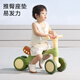 Babybox Children's Balance Bike Toys Jungen und Mädchen Baby Car Scooter vierräderer Roller mit vierrädernem Roller mit 8 Zoll grün