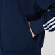 阿迪达斯（adidas）三叶草外套男装2025春季新款户外出行潮流时尚休闲服针织立领夹克 IR9893 XL