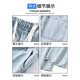 HUILI National Trend Men's Jeans Spring and Summer New Straight Loose Jeans Men's Men's Brand Pants Harem Casual Harem Retro Blue XL