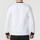 阿迪达斯 （adidas）三叶草长袖T恤男装2025夏季新款运动服圆领宽松时尚休闲套头衫 IA4879白色 XS