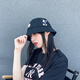 美职棒（MLB）官方 男女帽子 米奇联名款渔夫帽运动遮阳帽 -七夕节礼物 洛杉矶道奇队/黑色 均码 57H