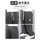 Foseki Tiansi Jeans Men's Men's Summer Thin Style Fashion Brand Straight Men's Ice Silk Lignes larges Summer Casual Long Long Long 1048 Black M recommandé 90-115Jin [Jin est égal à 0,5 kg]