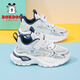 Babudou children's shoes for summer soft sole breathable children's sports shoes for boys' dad shoes 103552012 meters/Naru Blue 33