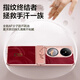 圣曼帝华为p50pocket手机壳pockets宝盒折叠屏蛇年保护套新款高档电镀皮革指环支架全包防摔新年男女皮套 【瑞红色】蛇年限定-指环支架-中轴铰链全包 华为p50pocket/pockets通用