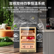CIGARLOONG 118C cigar cabinet, precise constant temperature and humidity, natural cedar wood, cholesterol-rich water, ionized ammonia removal cigar cabinet, smart WiFi controlled cigar humidifier, air-cooled compressor cabinet, rose gold, purified ammonia + WiFi + cedar wood shelf