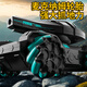 星涯优品儿童遥控玩具车手控感应水弹坦克对战越野四驱特技车儿童节礼物 18cm【绿色单遥控】+10万发水弹 单电