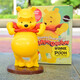 Winnie the Pooh Big Belly Pooh Desktop Model Model Doll Gift Doteon Juguetes para niños Caja de regalo Big Belly Winnie alrededor de 20 cm