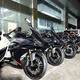 
QJMOTOR race 600RS motorcycle 4-cylinder motorcycle sports car can be registered and installment can be completed. Black race 600RS full 38999 installment down payment 3899