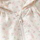 Banxidi Girls 'Coat Spring y Autumn Style 2025 Nuevo bebé Princesa Fashionable Capucha Top Outumn Children's Autumn Children's Clothing Flowers 100