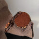 Black leather Kitty leopard print coin wallet student headphones bag coin bag cartoon storage key bag pendant bag black leather leopard print KT coin wallet