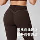 Jintang fat mm plus size yoga Pilates women's high waist butt lift 200Jin Jin is equal to 0.5kg, running thin bottoming fitness sports pants black 2XL