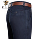 
Old man's head jeans men's summer thin loose straight wash high waist business casual young and middle-aged long pants men's trend IG3892 Zhonglan 34