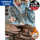 YOOOURTHING American retro plaid shirt men's long-sleeved spring, autumn and winter plus velvet thickened loose couple versatile casual shirt jacket CJ9734-Yellow plaid plus velvet XL (recommended 125-145Jin [Jin equals 0.5 kg])