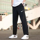 耐克（NIKE）官方裤子男裤2025秋季新款运动裤跑步健身训练宽松透气男士卫裤 DM6627-010/黑色梭织 XL 180（建议140-160斤）