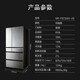 Réfrigérateur Panasonic 659 litres d'origine Miroir haut de gamme importé Original Miroir multi-portes Multi-portes Frose Frost Frost Automatic Ice Making-3 Micro-Freeze Preservation NR-673WX-X5 (Agent Black)