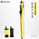 Cubierta de cuerda resistente al desgaste de doble cuerda Golm GM9226 AUTERENCIA DE MONTAÑA ANTERIOR Y AYURA PROTECCIÓN DE PROTECCIÓN DE CERCEPACIÓN EQUIPO CORTA DOBLE NEGRO-50 CM