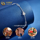 China Gold (CHINA GOLD) pt950 platinum clover bracelet plain chain bracelet new Valentine's Day birthday gift for girlfriend and wife Clover platinum bracelet about 3.8g