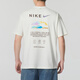 耐克（NIKE）短袖T恤男士夏季BEACH PARTY运动服纯色小LOGO字母印花圆领上衣 纯棉HF6172-133白色 L 推荐130-150斤