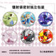 Pokémon Serie Periférica Barra de láser Barra de hojalata Broche A12099 Láser Embalaje láser Vidrio roto-58 mm Bar Ji Ji