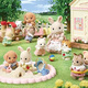 Sylvanische Familien japanische Version von Eichhörnchen Baby spielen Haus Girl Spielzeugpuppe Set Geburtstagsgeschenke Kindergeschenke