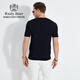 
Raidy Boer/Reddy Boer [Knitted Elastic] Spring 2025 Laser Sequin Men's Short Sleeve T-Shirt 7018 Black M /170/48