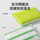 Yunlei Bamboo Fiber Sponge 5-piece kitchen rag, dishwashing scouring pad, double-sided powerful degreasing household artifact