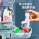儿童过家家厨房炒菜做饭烧烤玩具宝宝女童迷你仿真煮饭锅餐具套装 蓝色餐台+烧烤【39件套】