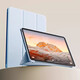 适逢适用于老款iPad2/3/4保护套A1395苹果A1458壳平板电脑壳3三折a1416硅胶i老pad2代派的A1396全包146 【薰衣草灰】iPad A1458/A1459/2