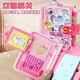 Jiamo Handkonto Buch Pink Rabbit Kinder geheime Notizbilder Mini Simulation Spiel Haus Kinder Cartoon Spielzeug handgefertigtes DIY -Produktion Geschenk für Mädchen