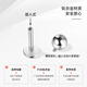 Half a grain of F136 medical titanium alloy earrings, non-titanium steel earrings, anti-allergenic, pierced ears for sleeping, no need to remove earrings, earrings, earring sticks, 3mm ball * 8mm long earrings, 1 pair, medical
