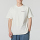 耐克（NIKE）短袖T恤男士夏季BEACH PARTY运动服纯色小LOGO字母印花圆领上衣 纯棉HF6172-133白色 L 推荐130-150斤