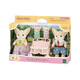 
Sylvanian families Japanese fence fox family Playing house girl toy doll suit Birthday gifts for children