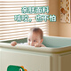 格威奈折叠浴缸泡澡桶成人浴桶儿童洗澡桶大人家用婴儿游泳桶加大厚保温 70*65cm【脖圈套餐】小恐龙