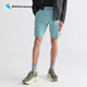 Klattermusenklettern Ratte 15563m Nadel -Herren -Shorts - NAL Shorts Ms 681/Mineralblau (Mineralblau) M.