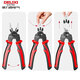 DELIXI ELECTRIC 5-in-1 multi-function pliers set wire pliers vise stripping pliers special crimping pliers for electricians