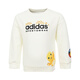Adidas (Adidas) Girls Lk NL KK Crew Strumpfmut ohne Sweatshirt JF1369 110 cm
