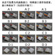 Danstini 7cm 8 cm 9cm12cm12v Industriekabinettkühlung Lüfterlüfterlüfter kleiner Auspuff Lüfter HXM671 14 cm Dicke 2,5 cm12V Hoch Luftvolumen