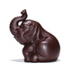 MathDeray Yixing original mineral purple sand cute tea pet elephant auspicious elephant Ruyi ornaments high-quality products can be raised high-quality products can be raised
