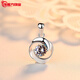 Guanpuge Fat Donglai same style platinum pendant without chain PT950 single 2023 new pendant single pendant rose pendant (without chain)