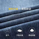 真维斯（JEANSWEST）牛仔裤男2025夏季棉弹时尚男裤直筒裤男牛仔长裤子男深蓝32