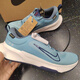 Nike (NIKE) men's shoes 2025 summer new sneakers Juniper Trail 2 GORE-TEX waterproof cross-country running shoes HM9734-402 blue/GTX waterproof fabric 40