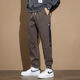 2025 Spring and Autumn New Style Body Sports and Casual Pants Men's Summer Loose Working Pants Men's Versatile Pants Y18-Gray 5XL