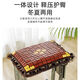 
Bamboo cushion summer cool mat chair cushion garment factory employee stool square stool cushion student bamboo cool cushion carbon color cloth edge upgrade 18 cold feeling 3524cm double straps containing sponge