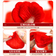 Simulación de San Valentín de San Valentín Pétalos de rosa Decoración de bodas Manos de boda Pétalos espolvoreadores Confesación de la propuesta de amor Decoración de la sala de bodas románticas BLANCES 3 PACKS (300 PIEZAS)