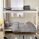 Student dormitory bunk bed three-piece set skin-friendly brushed quilt cover sheets and pillowcases home four-piece set Norway single bed three-piece set quilt cover 150*200cm