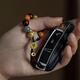 Leledi car keychain small hanging accessories hanging rope hanging parts high-end keychain keychain-Bodhi Duobao ring model