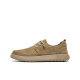 Belle retro workwear shoes men's 25 spring cowhide soft sole casual leather shoes A1857AM5 khaki 42