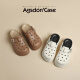 
Aogu Shiden thick-soled hole shoes for women 2025 spring and summer new style for women wearing soft sole comfortable beach slippers simple tow LDN6210 simple white 39-40