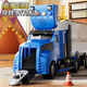 Kinderspielzeugauto -Auto Boy 3-6 Jahre alte Legierungstechnik Container LKW -LKW -Maschine Kindertag Geschenk Feuerwehrauto - 12 Klang und leichte Geschenkbox für kleine Autos